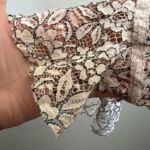 Free People Tell Tale Cutout Lace Tunic/mini dress - Picture 12 of 13